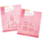 Marianne Design Vágósablon - The little Christmas village - Product Assorti (1 csomag)