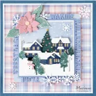 Marianne Design Vágósablon - The little Christmas village - Product Assorti (1 csomag)