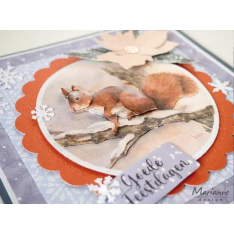 Marianne Design Vágósablon - Scalloped circles - Creatable (1 csomag)