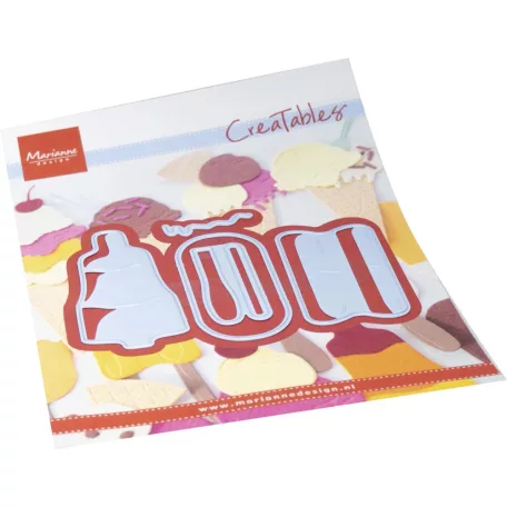 Marianne Design Vágósablon - Popsicles - Creatable (1 csomag)