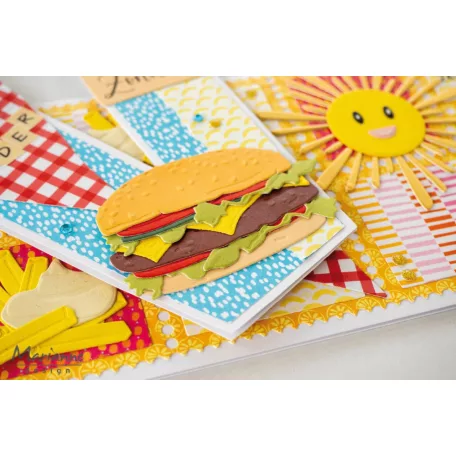 Marianne Design Vágósablon - Burgers - Creatable (1 csomag)