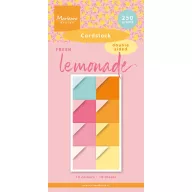   Marianne Design Pretty Papers Bloc Papírkészlet Fresh Lemonade - Cardstock 15x30cm 16 ív