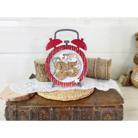 Stamperia Clock Alarm MDF alap Crafty Shapes MDF BLANKS (1 db)