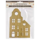 Stamperia Houses MDF alap Crafty Shapes MDF BLANKS (1 db)