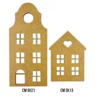 Stamperia Houses MDF alap Crafty Shapes MDF BLANKS (1 db)