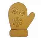 Stamperia Gloves and Snowflakes MDF alap Crafty Shapes MDF BLANKS (1 db)