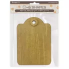 Stamperia Rounded Tag MDF alap Crafty Shapes MDF BLANKS (1 db)