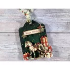 Stamperia Rounded Tag MDF alap Crafty Shapes MDF BLANKS (1 db)