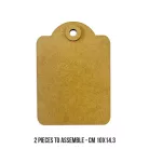 Stamperia Rounded Tag MDF alap Crafty Shapes MDF BLANKS (1 db)