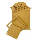Stamperia Mail Box MDF alap Crafty Shapes MDF BLANKS (1 db)