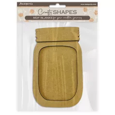 Stamperia Jars MDF alap Crafty Shapes MDF BLANKS (1 db)