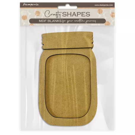 Stamperia Jars MDF alap Crafty Shapes MDF BLANKS (1 db)