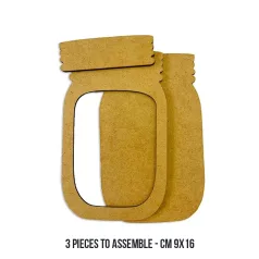 Stamperia Jars MDF alap Crafty Shapes MDF BLANKS (1 db)
