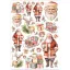 Stamperia All you need for Christmas Rizspapír A4 Classic Christmas Santa Claus Rice Paper (1 ív)