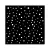 Stamperia All you need for Christmas Vastag stencil 18x18cm Classic Christmas dots pattern Thick Stencil  (1 db)