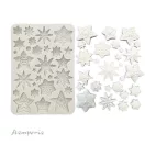Stamperia Gear up for Christmas Szilikon öntőforma A5 Stars Silicon Mould (1 db)