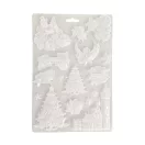 Stamperia Gear up for Christmas Öntőforma A4 Trees and elements Soft Mould (1 db)