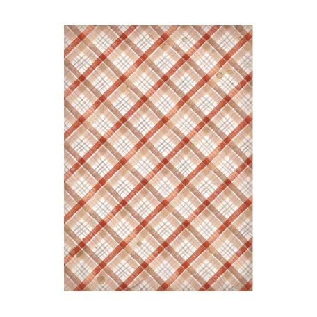 Stamperia Gear up for Christmas Rízspapír készlet A6 Backgrounds Rice Paper Backgrounds (8 ív)