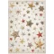 Stamperia Gear up for Christmas Rizspapír A4 Stars Rice Paper (1 ív)