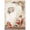 Stamperia Gear up for Christmas Rizspapír A4 Santa Claus Rice Paper (1 ív)