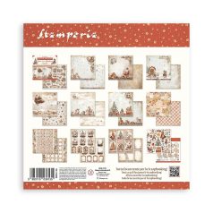   Stamperia Gear up for Christmas Papírkészlet 12" (30 cm)  Paper Pack (10 ív)