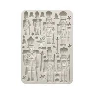   Stamperia The Nutcracker Szilikon öntőforma A5 Soldiers Silicon Mould (1 db)