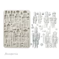   Stamperia The Nutcracker Szilikon öntőforma A5 Soldiers Silicon Mould (1 db)