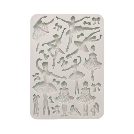 Stamperia The Nutcracker Szilikon öntőforma A5 Ballet Silicon Mould (1 db)