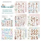 LemonCraft Papírkészlet / Kivágóív 8" (20 cm) - Sweetheart - Scrapbooking Paper Pad (1 csomag)