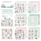 LemonCraft Papírkészlet / Kivágóív 8" (20 cm) - Sweetheart - Scrapbooking Paper Pad (1 csomag)