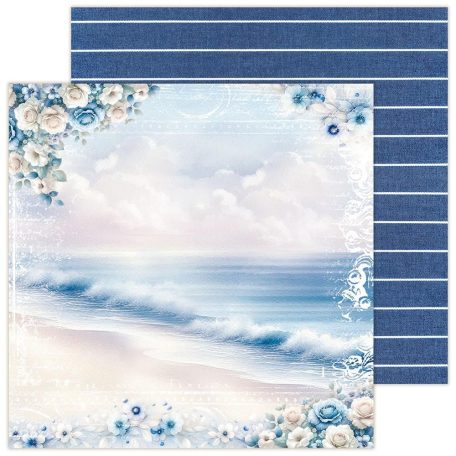 LemonCraft Scrapbook papírkészlet 12" (30 cm) - Sea Story - Scrapbooking Paper Pad (1 csomag)