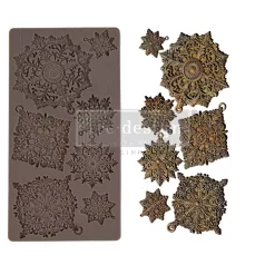   Limited Edition Redesign with Prima Dazzling Ornates Öntőforma 5″X10″ Décor Mould (1 db)