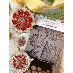   Limited Edition Redesign with Prima Dazzling Ornates Öntőforma 5″X10″ Décor Mould (1 db)