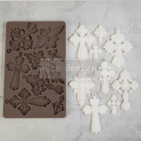 Limited Edition Redesign with Prima Holy Harmony Öntőforma 5″X8″ Décor Mould (1 db)