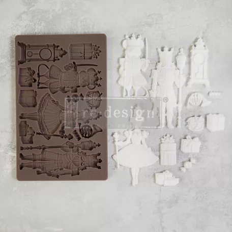 Limited Edition Redesign with Prima Nutcracker Party Öntőforma 5″X8″ Décor Mould (1 db)