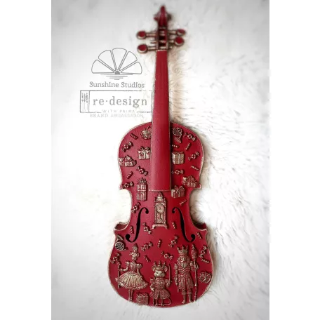 Limited Edition Redesign with Prima Nutcracker Party Öntőforma 5″X8″ Décor Mould (1 db)