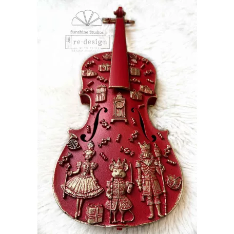 Limited Edition Redesign with Prima Nutcracker Party Öntőforma 5″X8″ Décor Mould (1 db)