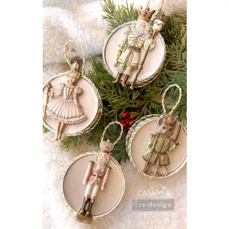 Limited Edition Redesign with Prima Nutcracker Party Öntőforma 5″X8″ Décor Mould (1 db)