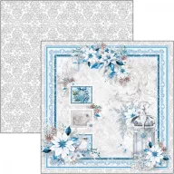   Ciao Bella Elegance of Blue Scrapbook papírkészlet 8" (20 cm) Paper Pad (12 ív)