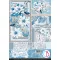 Ciao Bella Elegance of Blue Papírkészlet A4 Creative Pad (9 ív)