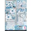 Ciao Bella Elegance of Blue Papírkészlet A4 Creative Pad (9 ív)