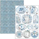 Ciao Bella Elegance of Blue Papírkészlet A4 Creative Pad (9 ív)