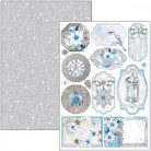 Ciao Bella Elegance of Blue Papírkészlet A4 Creative Pad (9 ív)