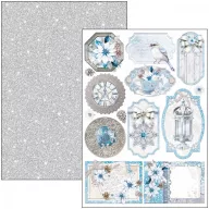   Ciao Bella Elegance of Blue Papírkészlet A4 Creative Pad (9 ív)