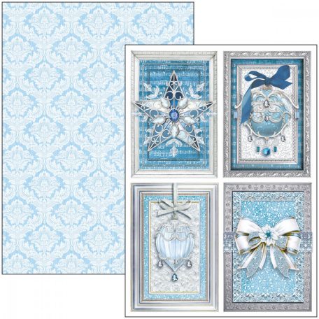 Ciao Bella Elegance of Blue Papírkészlet A4 Creative Pad (9 ív)
