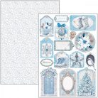 Ciao Bella Elegance of Blue Papírkészlet A4 Creative Pad (9 ív)
