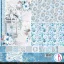 Ciao Bella Elegance of Blue Scrapbook papírkészlet 12" (30 cm) Patterns Pad (8 ív)