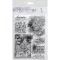 Ciao Bella Elegance of Blue Szilikonbélyegző 6"x8" Silver Bells Clear Stamp Set (1 csomag)
