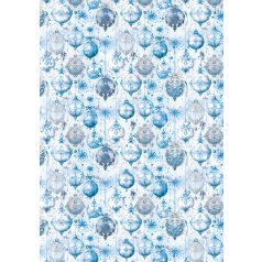   Ciao Bella Elegance of Blue Vellum papírkészlet A4 Vellum Paper Patterns (6 ív)