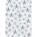 Ciao Bella Elegance of Blue Vellum papírkészlet A4 Vellum Paper Patterns (6 ív)